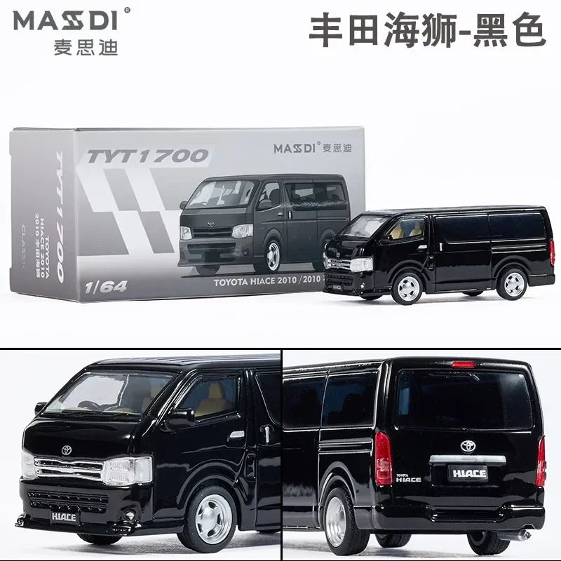 MASDI 1/64 Costa Toyota LC300 200 80 Sea Lion alloy model, children's collection of decorative toys, holiday gifts for children.