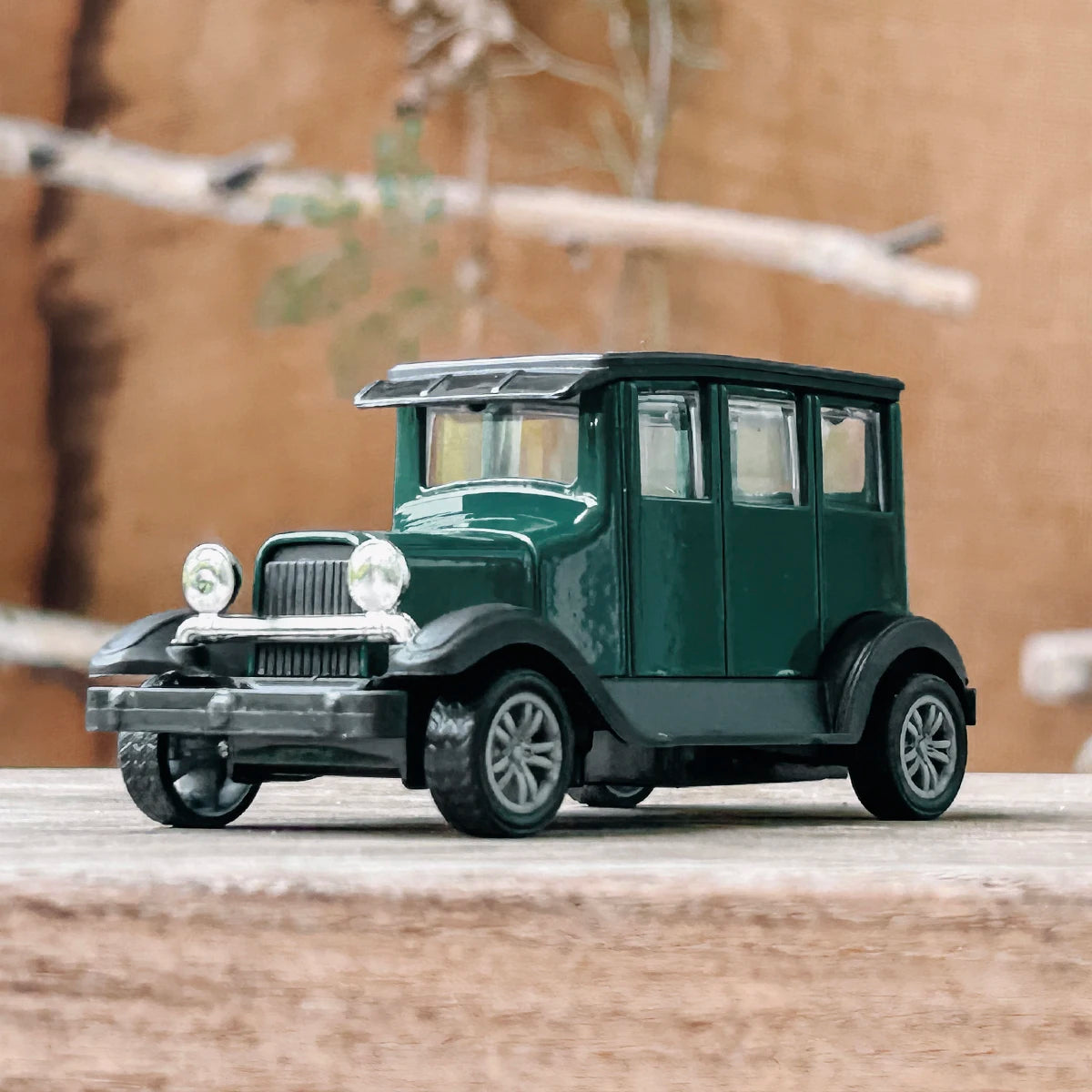 1:43 Alloy Vintage Diecast Car Ford A 1930 Model Car Classic Pull Back Car Model Miniature Vehicle Replica Gift For Kids Adults