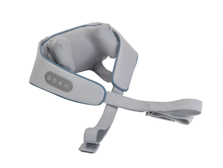 Neck Massager with low Heat Back Shoulder Massager Area Coverage Bionic kneading Wireless Massage