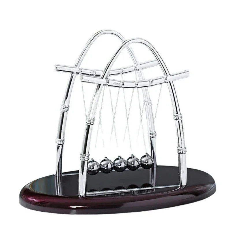 Modern Perpetual Motion Machine Newton's Pendulum Model Newton Cradle Balance Ball Decor Interesting Office Tabletop Home Decor