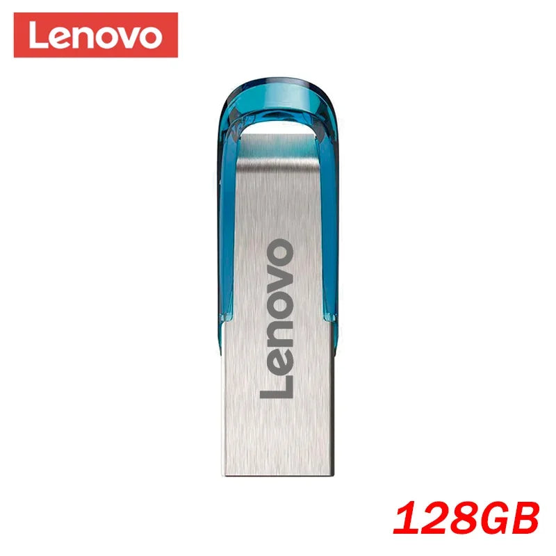 Lenovo Usb Flash Drive 2TB 1TB 3.0 Waterproof High Speed USB Stick Portable 128GB SSD 512GB Metal Pendrive U Disk Memorie For PC