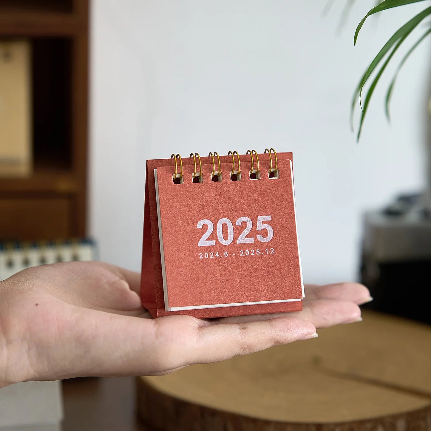 Simple Mini 2025 Calendar Office School Supplies calendar Desk calendar monthly Planner Desk accessories Decor Record