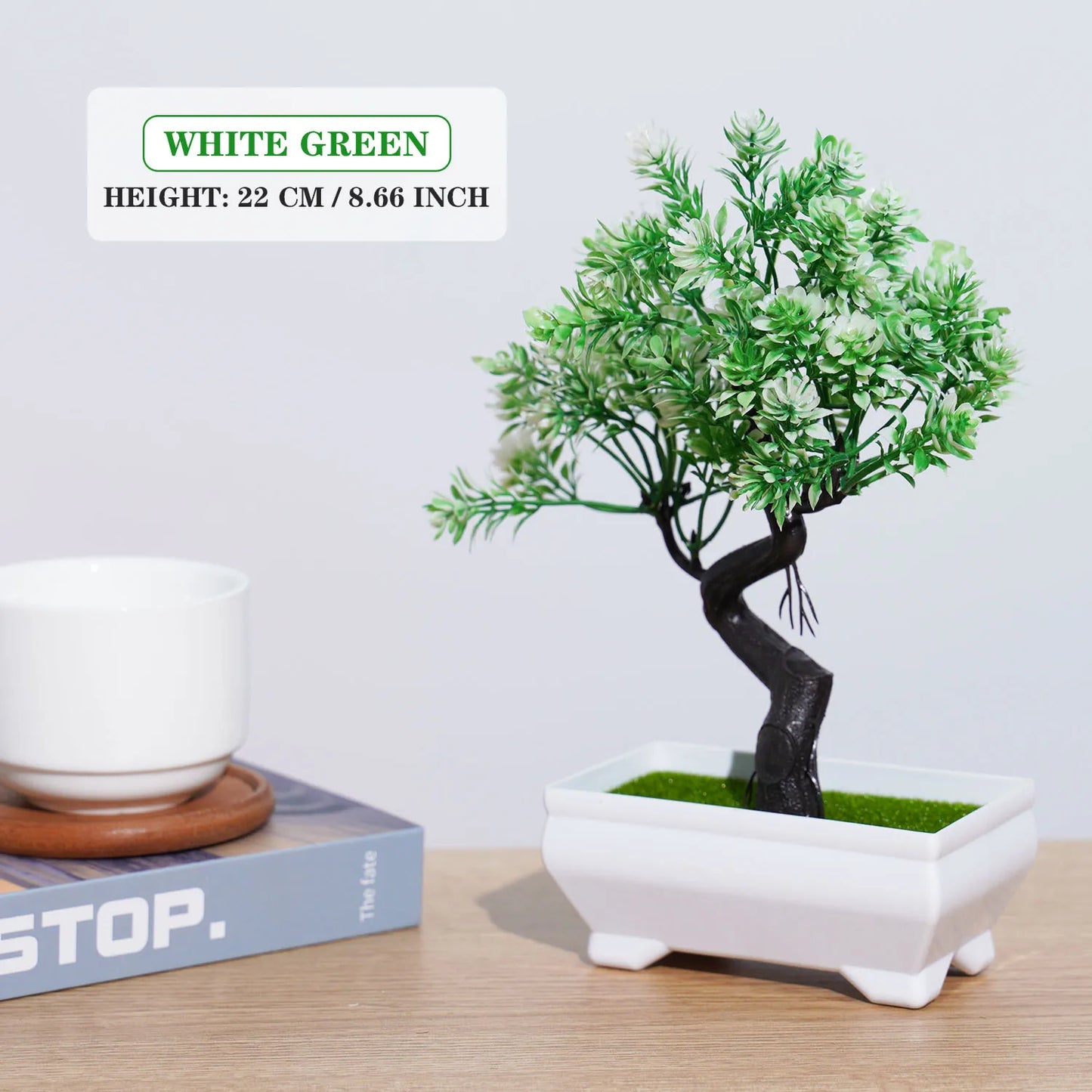 Artificial Plants Bonsai Small Tree Simulation Pot Plants Table Potted Ornaments for Hotel Garden Home Decor Fake Flower