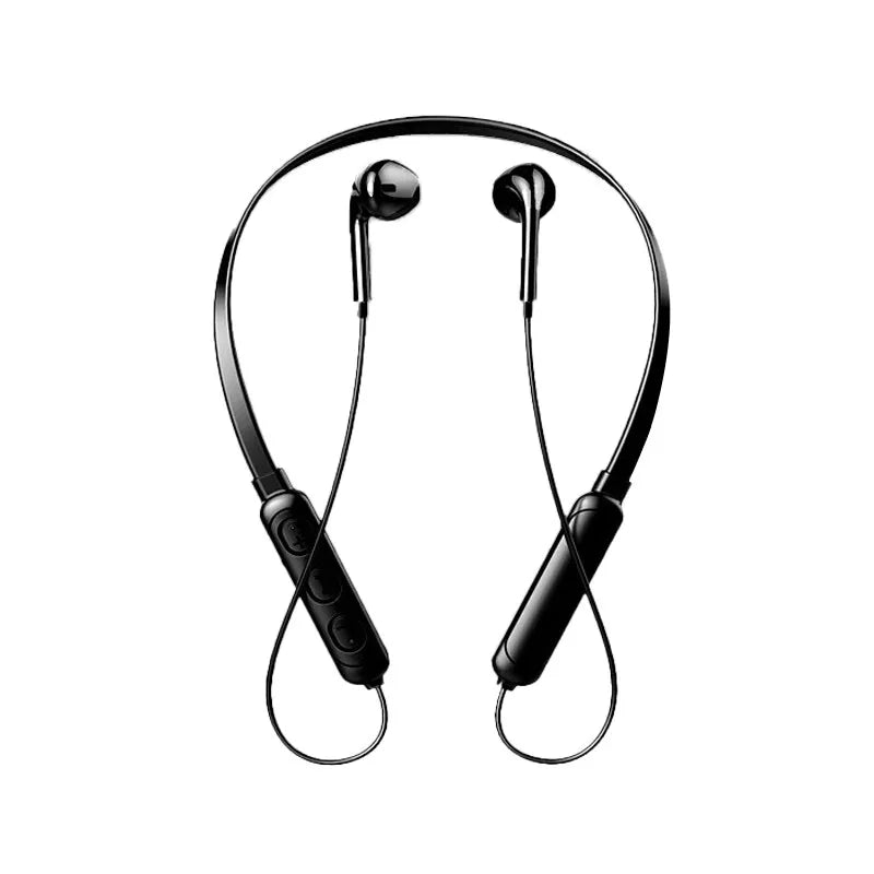 Wireless 9D Bluetooth Headset NeckHanging Stereo Noise Reduction Universal 5.0 Sports Headset Microphone