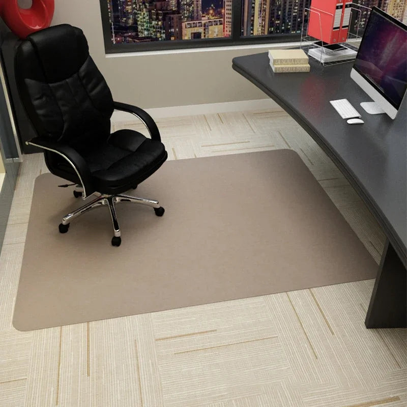 90x120cm Office Rolling Chair Mat Computer Gaming Chair Mat Colors Bedroom Living Room Office Swivel Chair Carpet