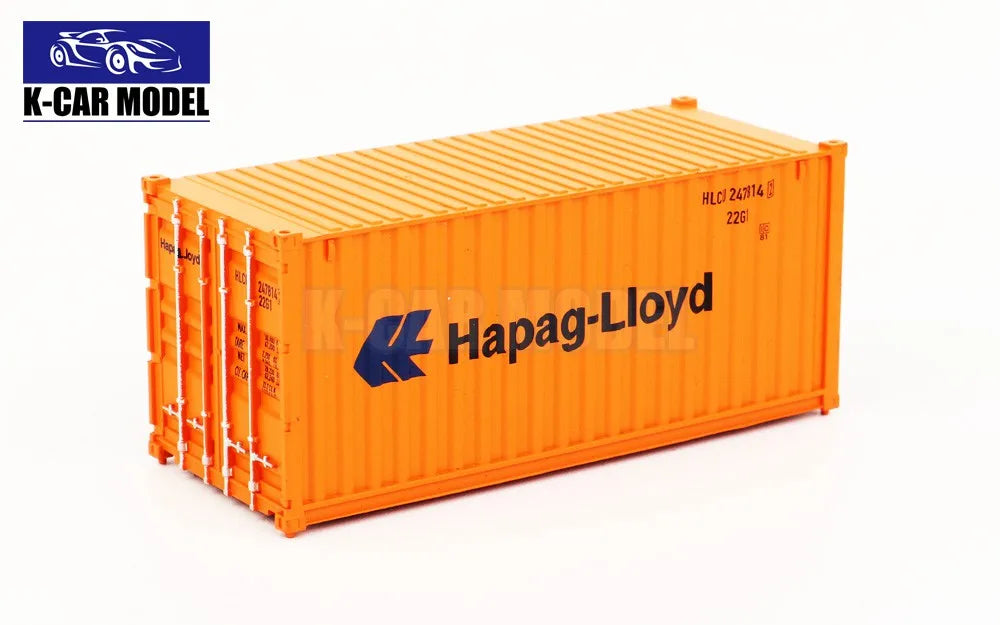 HO Scale 1/87 20ft Shipping Container Model Railway Cargo Box 20'  1pc