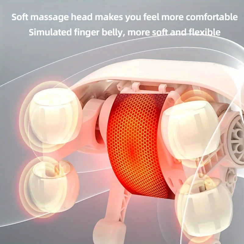 Electric Neck And Back Massager Wireless Neck And Shoulder Kneading Massage Pillow Trapezius Neck Cervical Back Massage Shawl