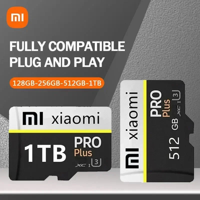 100% Original Xiaomi 2TB 1TB Micro TF Card Mini Memory Card 128GB 512GB Micro Tarjeta SD Card For Nintendo Switch Phone Carte SD