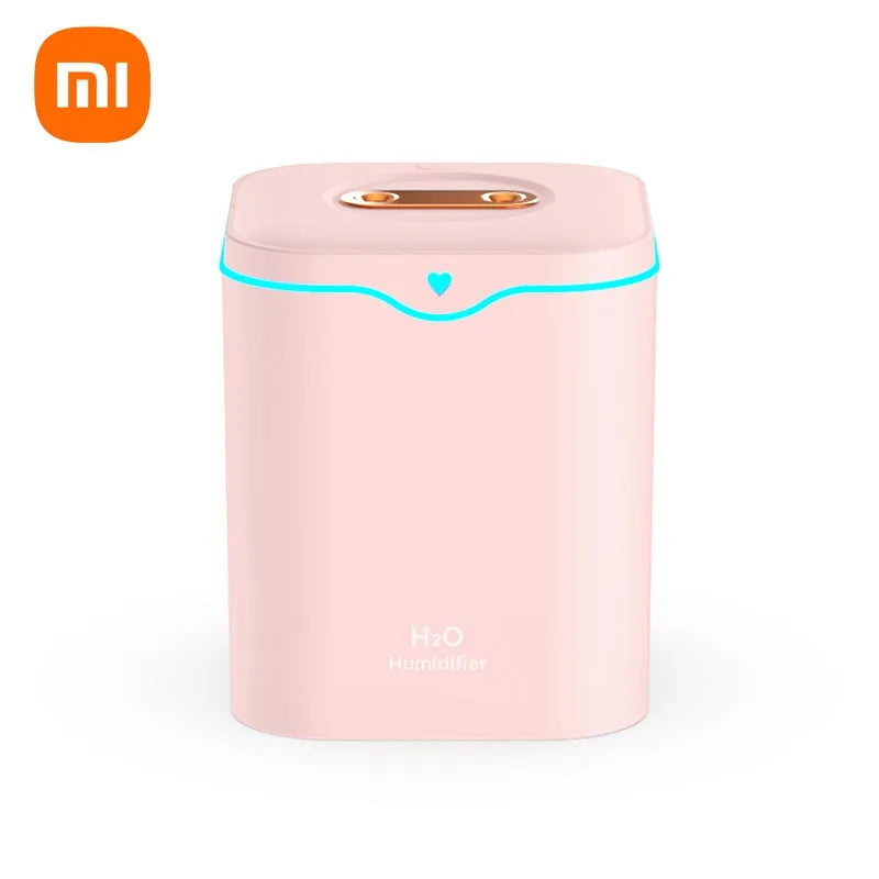 Xiaomi 2000ML USB Air Humidifier Double Spray Port Essential Oil Aromatherapy Humificador Cool Mist Maker Fogger Purify for Home