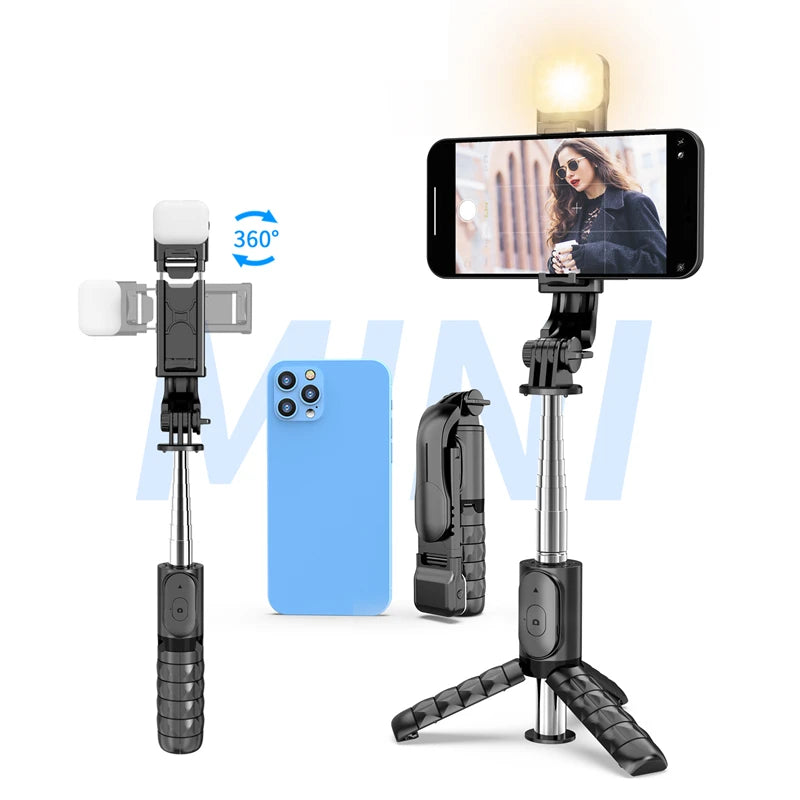 NEW Portable Tripod for Mobile Phone Selfie Stick With Telescopic Bluetooth Stick For Huawei Honor iPhone Android Xiaomi