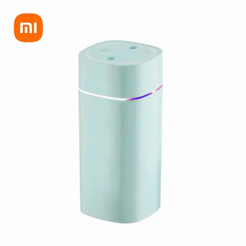 Xiaomi Dual Spray Humidifier Dual-Speed Seven-Color Light Nano Fine Mist USB Plug 600ML Humidifiers For Cars Home Office Desktop