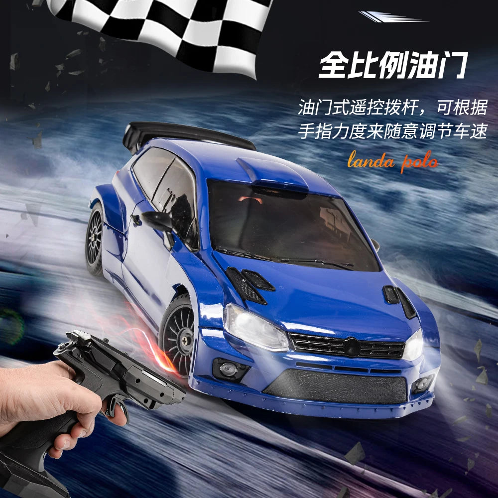 LDRC LD2801 four-wheel drive drift remote control car POLO full proportion adult RC boy toy charging racing car Christmas gift