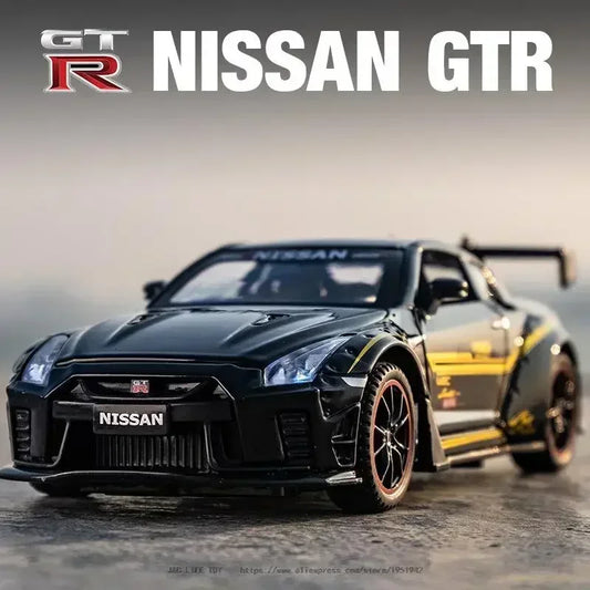 1:32 NISSAN GTR R35 Sports Car Alloy Car Model Diecasts & Toy Vehicles Toy Cars Simulation Kid Toys For Children Gifts Toy