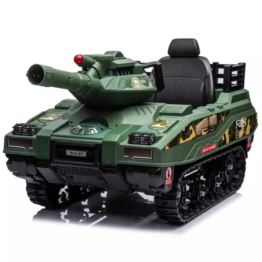 Popular kids ride on car army tank electric RC big size kids ride on tank can shooting tank ride on