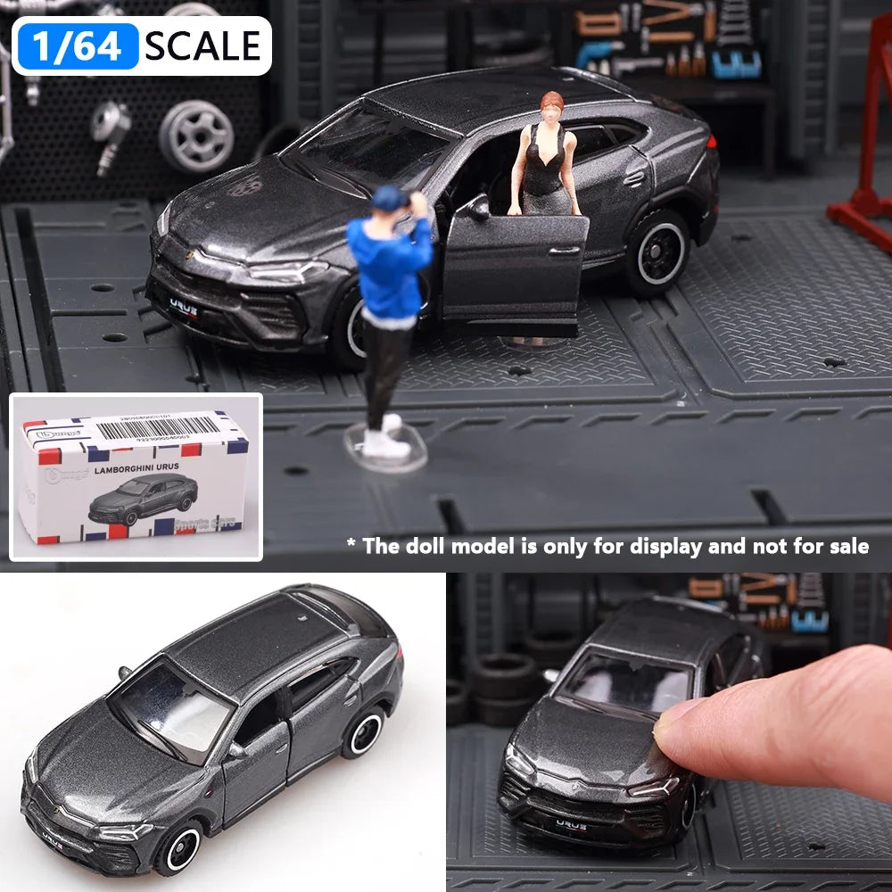 Bburago 1:64 Porsche 911 Gt Lamborghini Ferrari 1959 Cadillac Miniature Alloy CAR Model Collection Toy Gifts