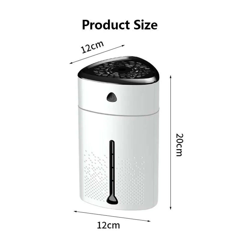 Xiaomi Desktop Humidifier 1000ML Large Capacity Nano Water Mist USB Colorful Night Light Portable Car House Humidifying Machines