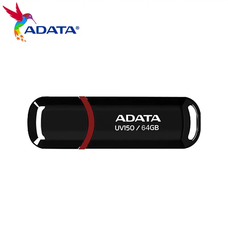 ADATA UV150  USB Flash Drive USB3.2 32GB 64GB pendrive  High Speed 128GB 256GB флешка Black Flash Memory Stick for computer