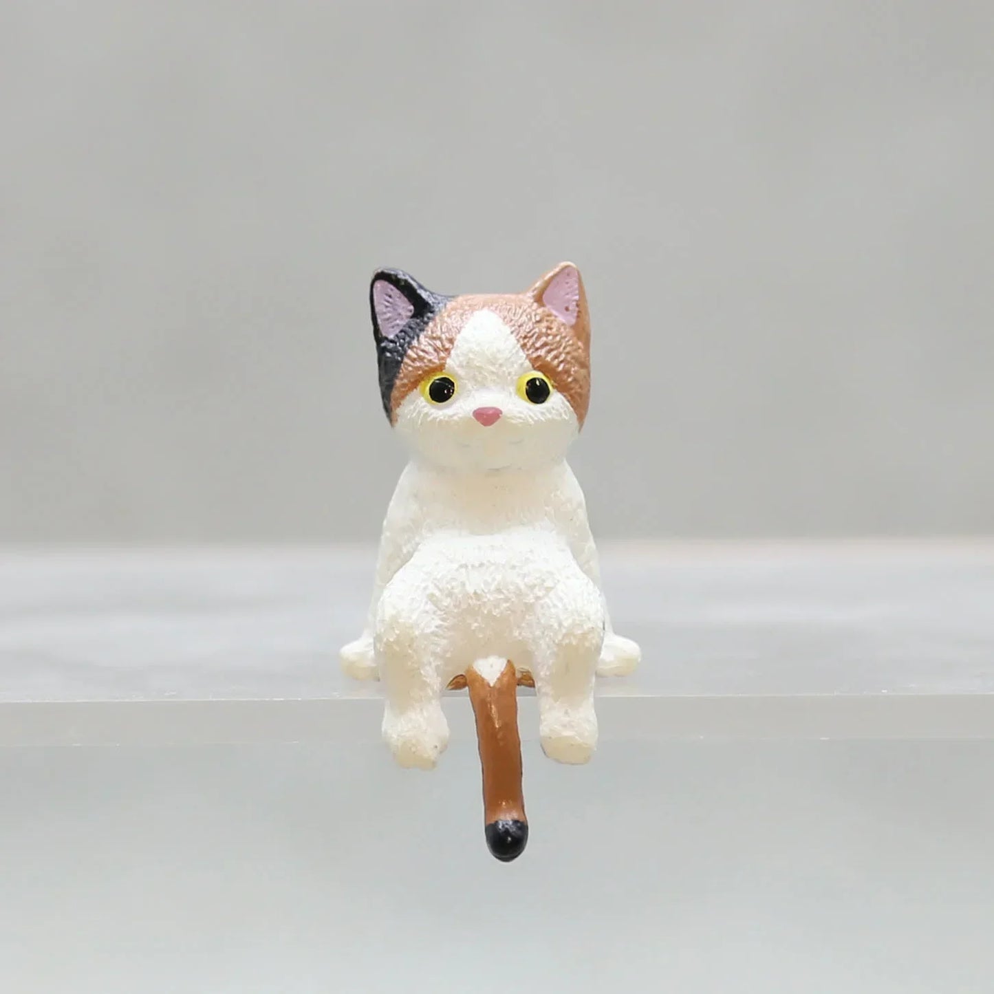 Home Decoration Cute Desktop Gifts Cartoon Simulation Edge Hang Cat Car Center Console Ornaments Decoration Car Accessories