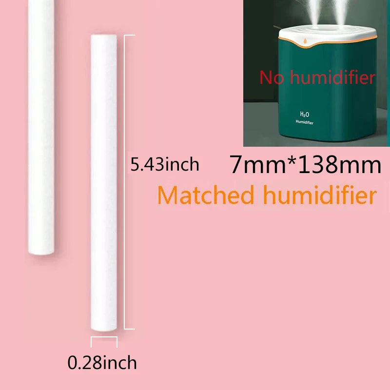 7mm*138mm Long-Lasting Air Humidifier Filter Replacement Sponge for Home and Office Aroma Diffusers - Refreshing and Moisturizi